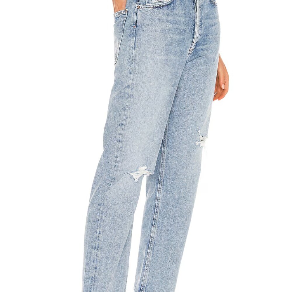 Agolde - Mid Rise Loose - Distressed - Picture 3 of 7